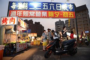 極樂台中不夜城　中區最大型 文心南夜市