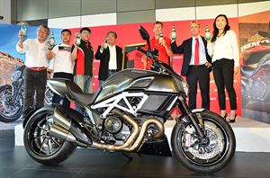 DUCATI Diavel改款記者會    傳奇車手見證不凡魅力
