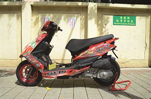 TSR 150C亞軍    SYM NEW FIGHTER 150     猛虎出閘聖戰獸