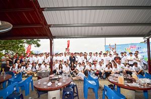 光陽彎道情敵決戰山河戀台中大會師    暑期的車友同歡會