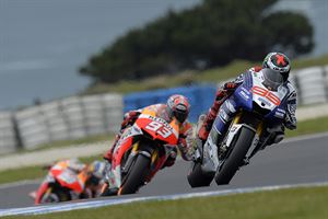 2013 MotoGP Round 16 in Phillip Island, Australia    應映賽道的特殊規則