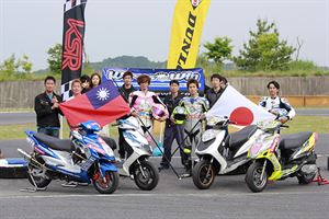Wirus win台日交流邀請賽KSR第二站    Wirus Win排氣管公司邀請，伏圃儀選手開啟台日交流風氣