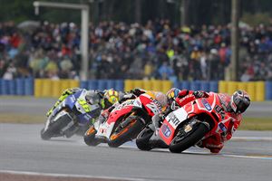 MotoGP Round4 in Le Mans Circuit, France    今年首次的雨戰！