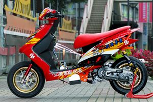 2012 TSR 125C組 年度亞軍　YAMAHA CYGNUS-X