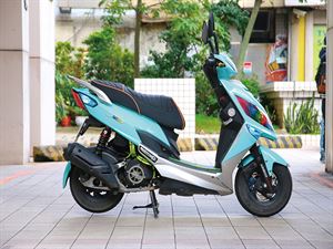 改裝秀－綠閃彩虹之眼SANYANG JET POWER 125