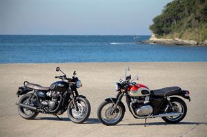 TRIUMPH BONNEVILLE T120 VS T100