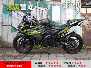 改裝秀-黑黃警戒