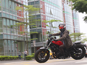 盡展本色 HONDA REBEL500試駕