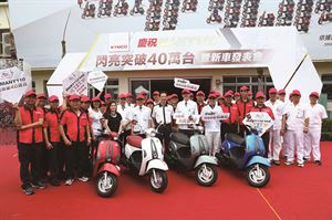 Kymco Many熱銷42萬台締造空前佳績