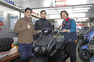 2021摩托車暨用品展YAMAHA BWS頭獎交車!